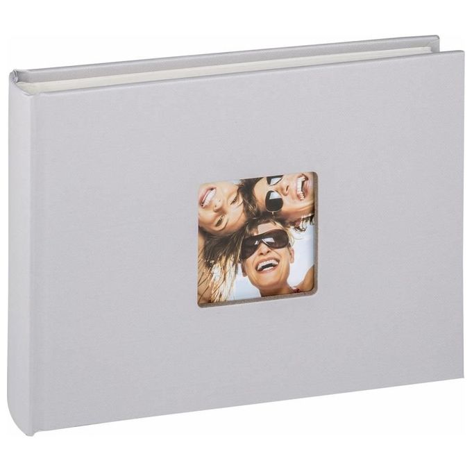 Walther FA207D Album Fotografico Fun Grigio Chiaro 22x16cm 40 Pagine