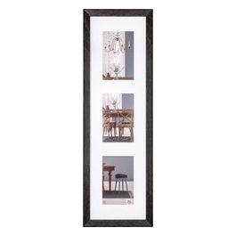 Fiorito Darkgrey Cornice Portafoto 3x10x15cm in Legno con Passepartout