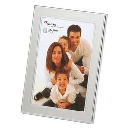 Jazz Cornice Portafoto 10x15cm in Metallo Argento