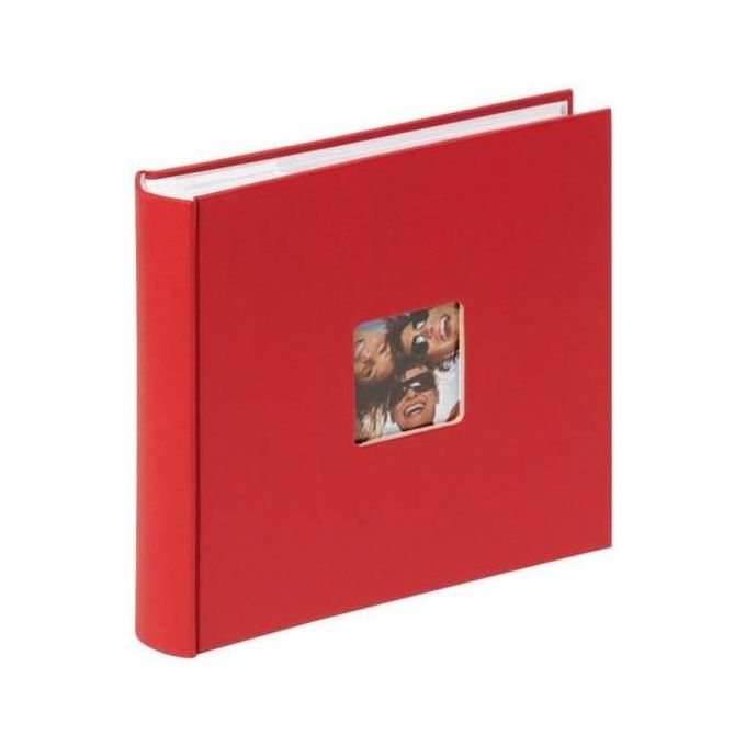 Walther ME110R Album Fotografico Fun Rosso 10x15cm 200 Foto Memo Slip-In
