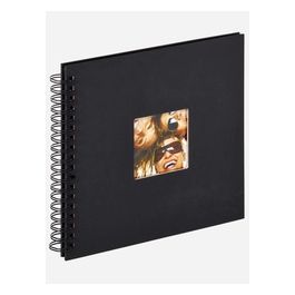 SA108B Album Fotografico Fun Nero a Spirale 26x25cm 40 Pagine Nere