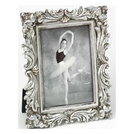 Walther Saint Germain Cornice Portafoto 13x18cm in Plastica Argento/Legno