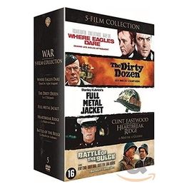 War collection 5 films Raccolta di cinque film di guerra in formato per appassionati di cinema e collezionisti