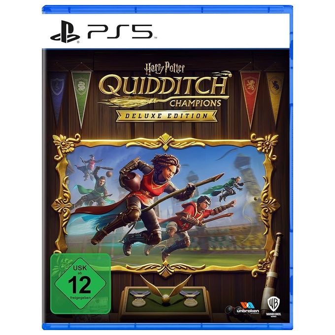 Warner Bros Harry Potter Campioni di Quidditch Edizione Deluxe Videogioco PlayStation 5 Sport Multiplayer PEGI 12