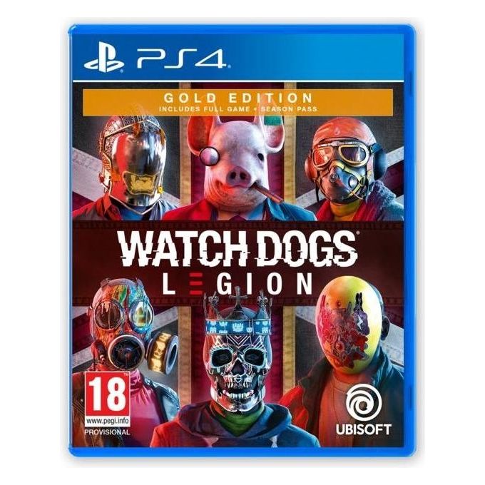 Watch Dogs Legion Gold Edition PS4 PlayStation 4 - Day one: 03/03/20