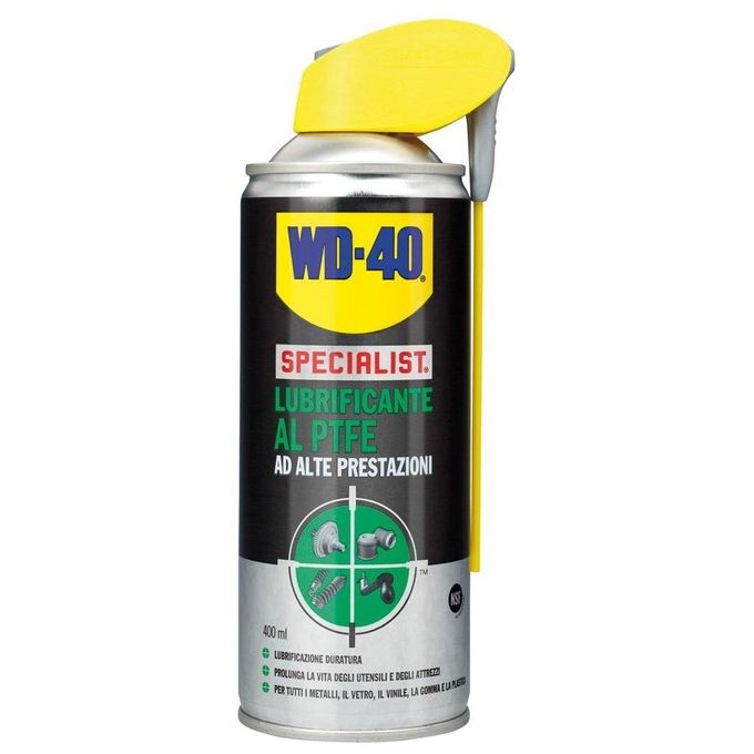 WD-40 Lubrificante ad alte prestazioni con PTFE formato 400 ml Linea - SPECIALIST