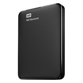 Wd Elements 1000gb Hard disk esterno portatile Usb 3.0 2,5'' Nero