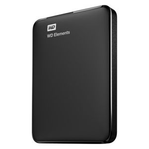 Wd Elements 1000gb Hard disk esterno portatile Usb 3.0 2,5'' Nero