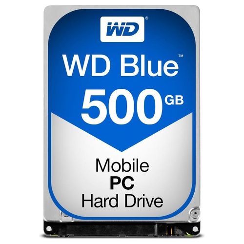 Wd hard Disk sata3 2,5'' 500gb WD5000LPCX 5400rpm 16 mb Cache blue Altezza 7mm