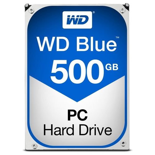 Wd hard disk Sata3 3.5'' 500gb WD5000AZRZ 7200rpm 64mb Cache blue