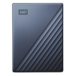 My Passport Ultra WDBFTM0040BBL Hard Disk Esterno Crittografato 4Tb Usb 3.0 Connettore Usb-C 256 Bit AES Blu