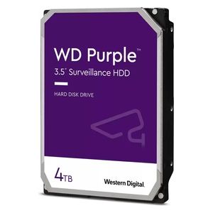 WD Purple WD43PURZ HDD 4Tb Sorveglianza Interno 3.5" SATA 6Gb/s 5400 rpm buffer: 256 MB