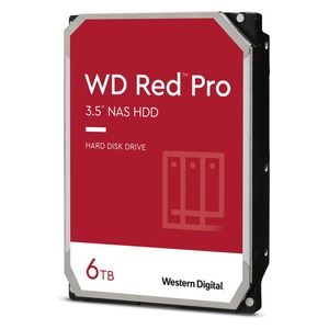 WD Red Pro NAS Hard Drive WD6003FFBX HDD 6 TB interno 3.5 SATA 6Gb/s 7200rpm 256Mb