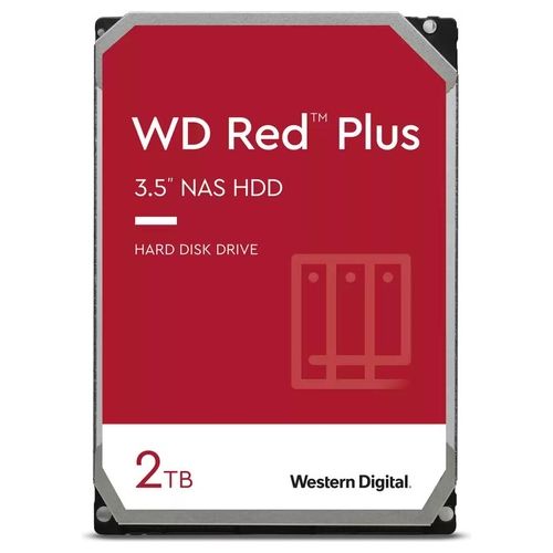 WD Red WD20EFPX HDD 2Tb Interno 3.5" SATA 6Gb/s 5400 rpm buffer: 64 MB