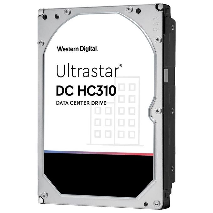 WD Ultrastar DC HC310 HUS726T4TAL5204 Hard Disk 4Tb Interno 3,5'' SAS 12Gb/s 7200rpm 256Mb