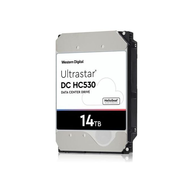 WD Ultrastar DC HC530 WUH721414ALE6L4 Hard Disk 14Tb Interno 3,5'' Sata 6Gb/s 7200rpm 512Mb