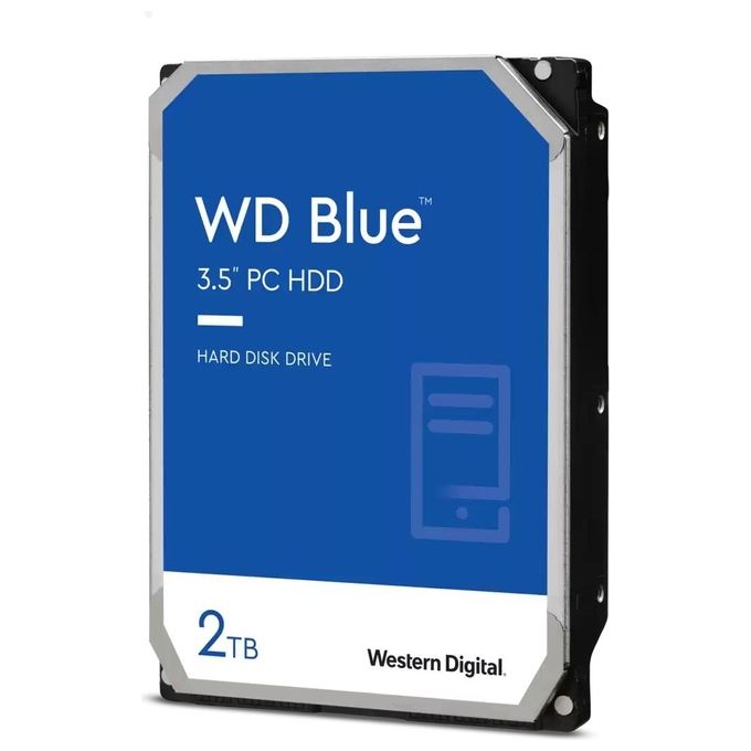 Wd WD20EZBX Blue Hard Disk Interno Sata 3.5" 2Tb