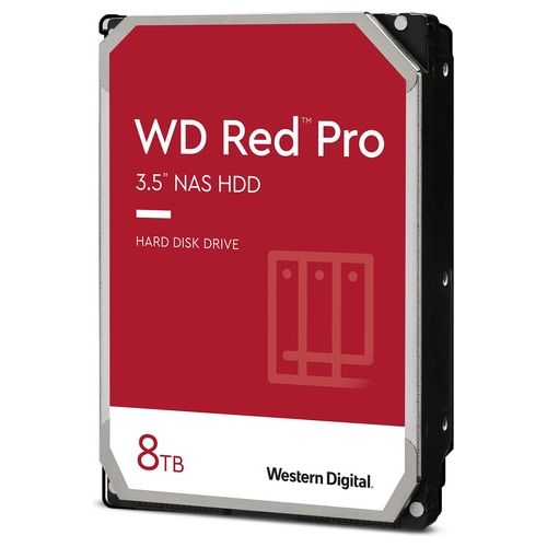 WD Red Pro NAS Hard Drive WD8003FFBX HDD 8TB interno 3.5 SATA 6Gb/s 7200rpm 256Mb