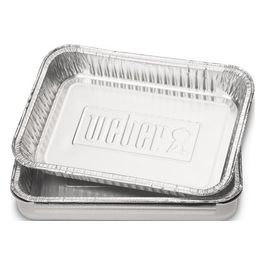 6415 Vaschette Alluminio 10 Pezzi per Bbq a Gas