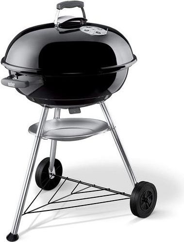 Weber 1321004-WEB Barbecue Compatto a Carbone 57cm Nero