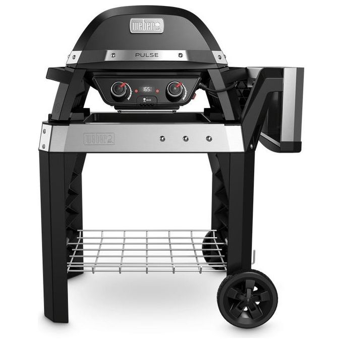 Image of Weber Barbecue Elettrico Pulse 2000 con Carrello Nero