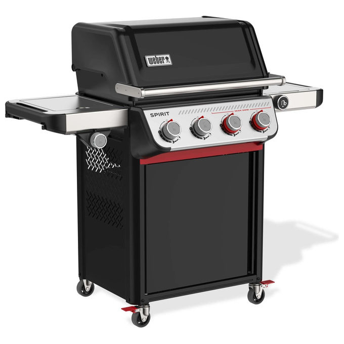 Weber Barbecue a Gas Spirit E-435 Nero 4 Bruciatori Ghisa Smaltata WeberCraft