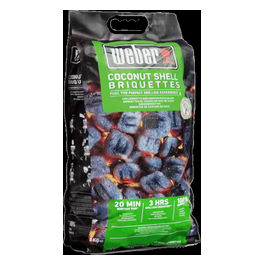 Bricchetti a Base di Cocco 8Kg Nero
