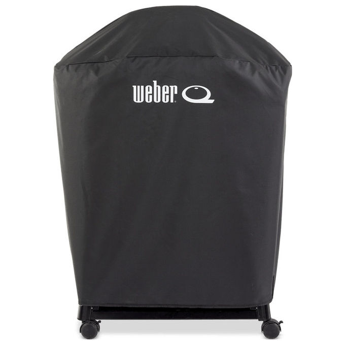 Weber Copertura Barbecue Serie Q1000 e Q2000 Nera