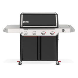 E-425W Barbecue a Gas GPL Nero in Acciaio Inox