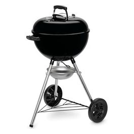 Weber E-4710 Barbecue a Carbone Original Kettle con Carrello Nero/Argento