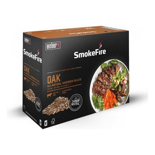 Weber Pellet Alimentare Smoke Fire Oak