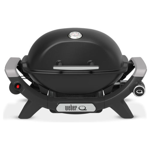 Q1100N 1501062 Barbecue da Tavolo GPL Nero e Grigio 2930W Portatile con Griglia in Ghisa