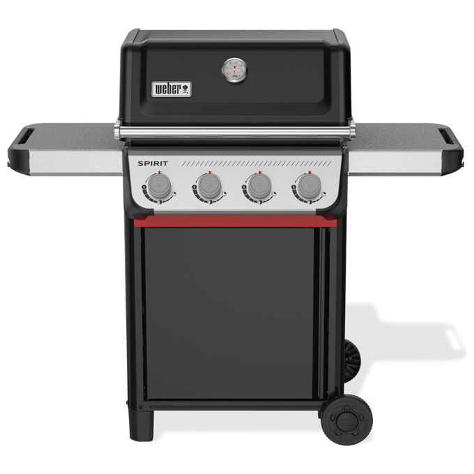 Weber E-410 Spirit Barbecue a Gas GPL 4 Fornelli Carrello 8210W Area Cottura 2761 cm² colore Nero