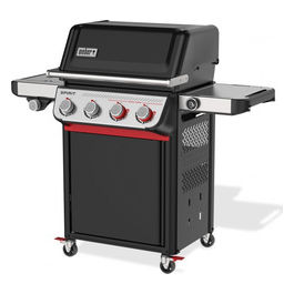 Spirit EP-435 Barbecue a Gas Nero 4 Bruciatori Inox Area Cottura 61x45cm