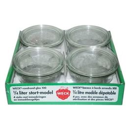 Vasetto per Vasocottura 0.25 Litri Confezione da 4 Pezzi