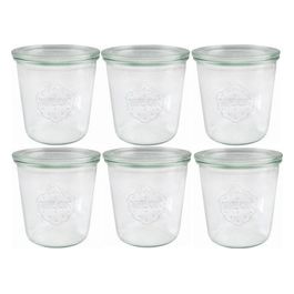 Vasetto in Vetro 580ml Confezione 6 Pezzi