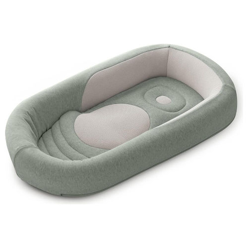 Inglesina Baby Nest Riduttore Lettino Ergonomico 0-8 Mesi Fibra Bambù e Cotone Traspirante colore Verde