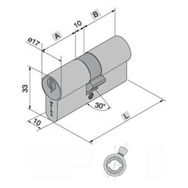 Welka Cilindro Inf.yale 22-22-54 700.22.22 Welka