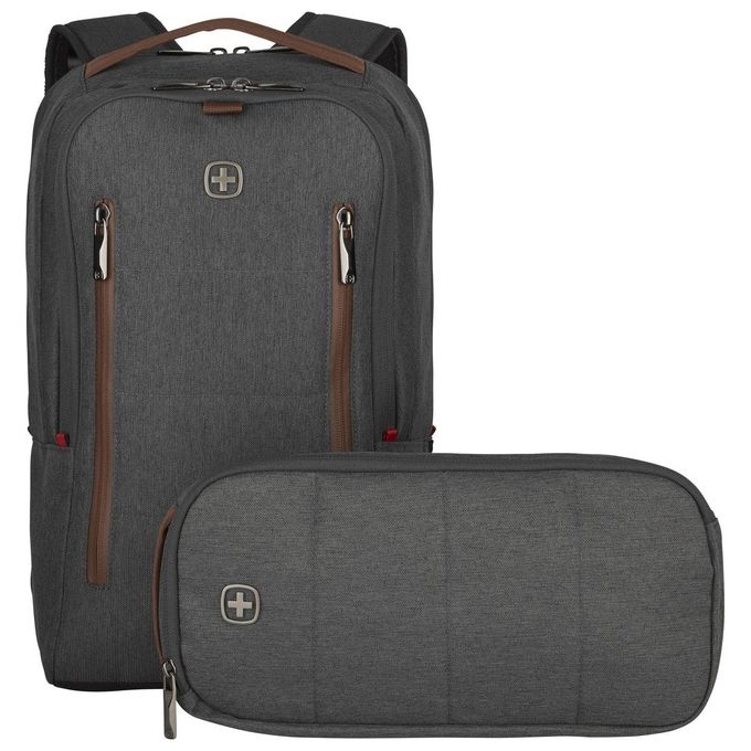 Wenger City Upgrade Zaino per Notebook fino a 16'' Grigio
