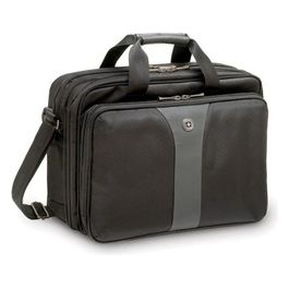 Wenger Legacy Borsa per Notebook 16" Double Gusse Computer Nero/Grigio