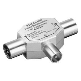 CA 1008 Adattatore Coassiale Connettori 2 Femmina 1 Maschio