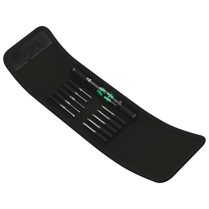 Wera 05135938001 Utensile micro set Kraftform Kompakt 11 SB, Argento, Taglia unica