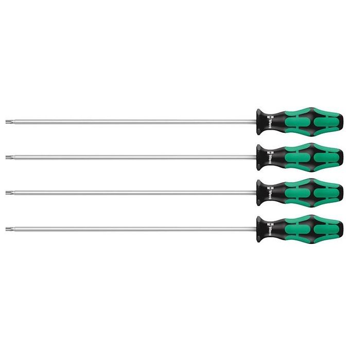 Wera 367-4TORX HF Set Giraviti KraftformPlus Ritegno Vite 300mm
