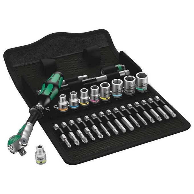 Wera 8100 SA 6 Zyklop Speed Set di Chiavi a Bussola
