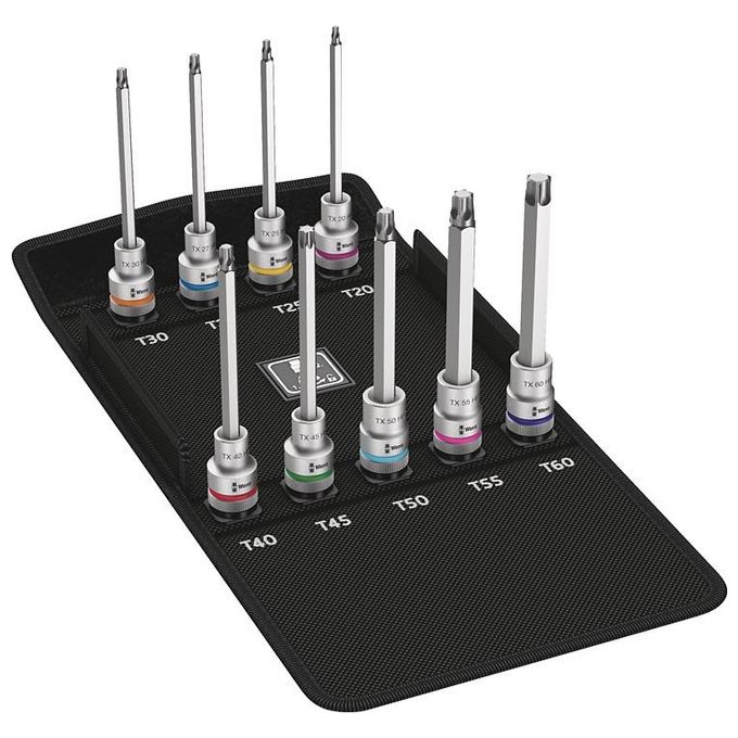 WERA 8767 C TORX HF 3 Zyklop bit socket set TORX w. holding func.