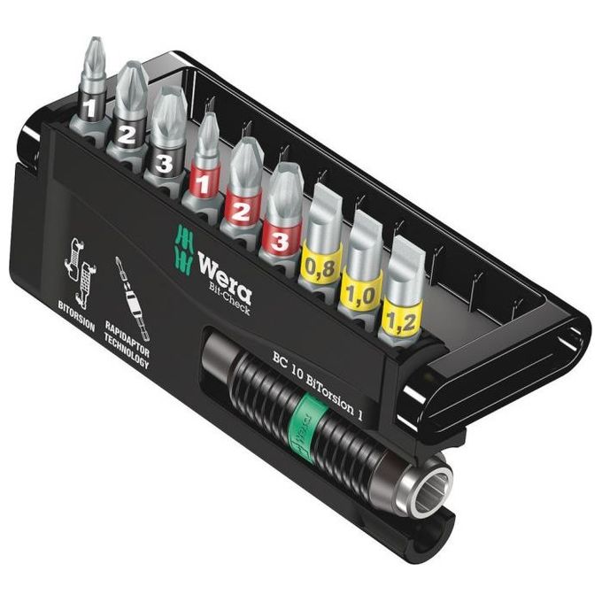 Wera Bit-Check 10 BiTorsion 1