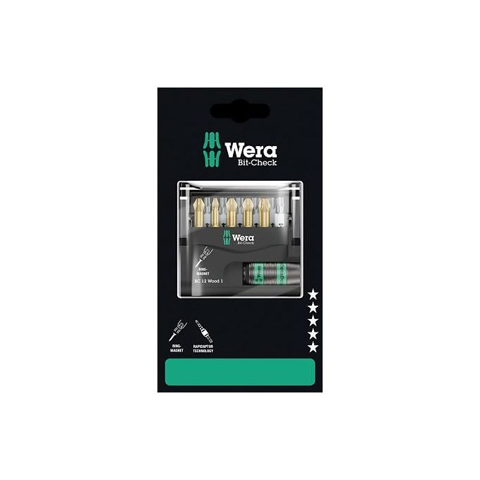 Wera Bit-Check 12 Wood 1