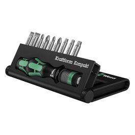 Set di Cacciaviti Kraftform Compact 10 Pezzi Nero