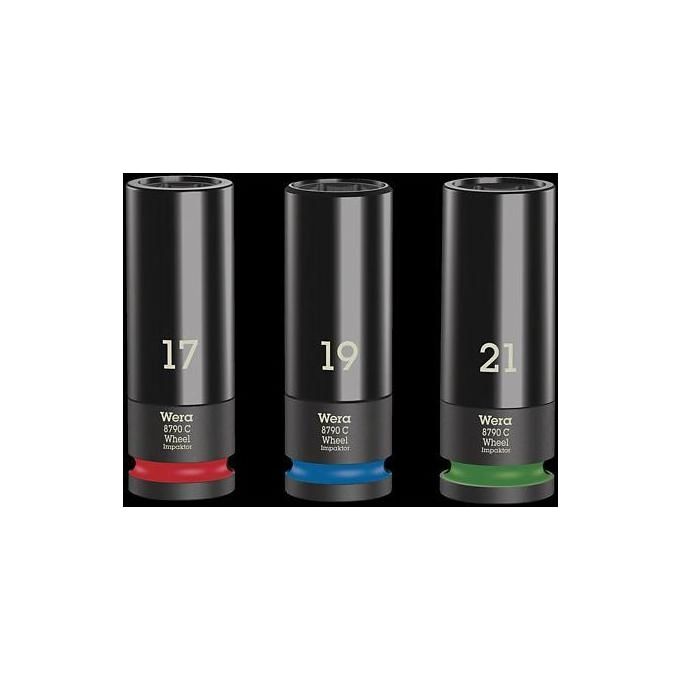 Wera  Set di Chiavi a Bussola Esagonali 3 Parti