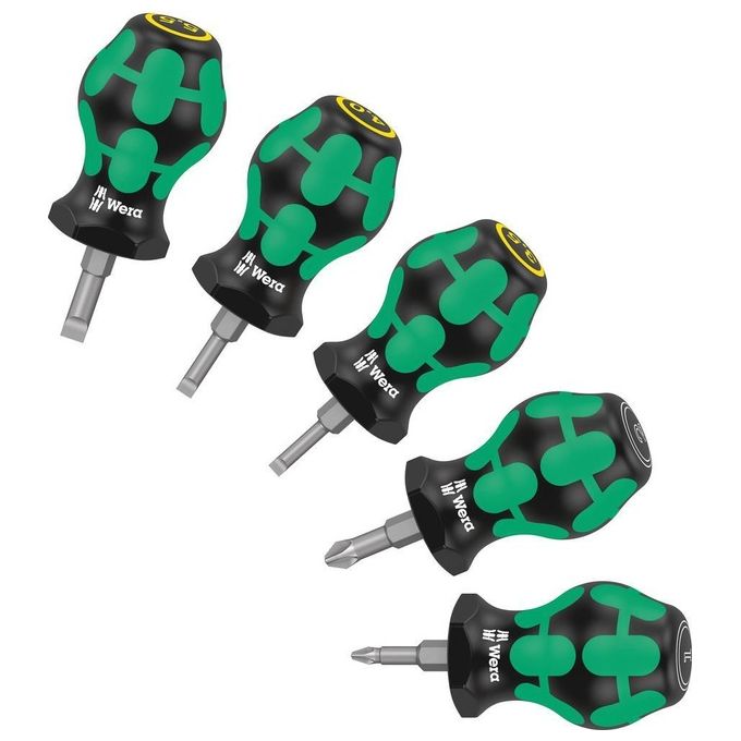 WERA Stubby kit 2 Set di cacciaviti